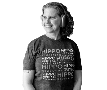 woman smiling with headphones