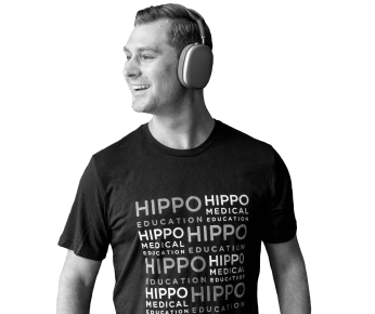 man smiling with headphones