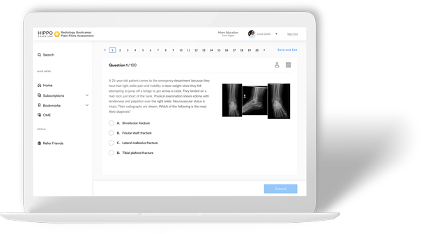computer with practice test